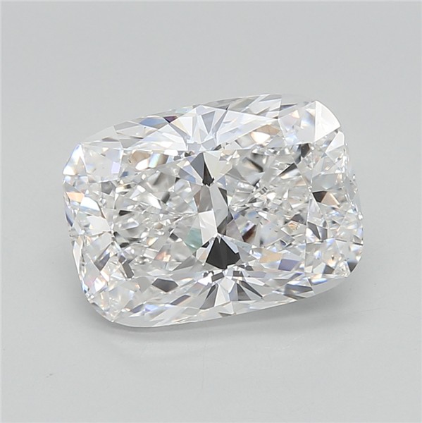 3.00 ct. cushion Lab Grown Diamond front image