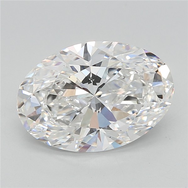 3.02 ct. oval Lab Grown Diamond front image