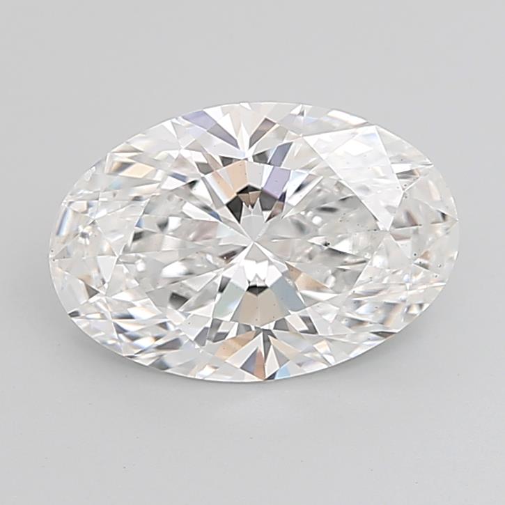 4.08 ct. oval Lab Grown Diamond front image
