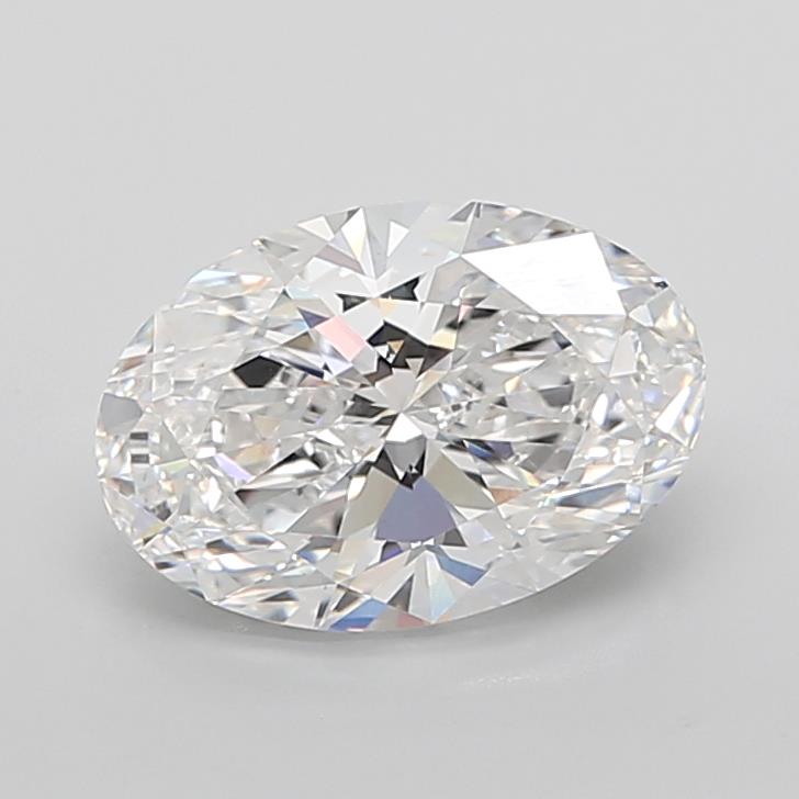 6.04 ct. oval Lab Grown Diamond front image