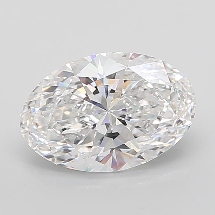 8.06 ct. oval Lab Grown Diamond front image