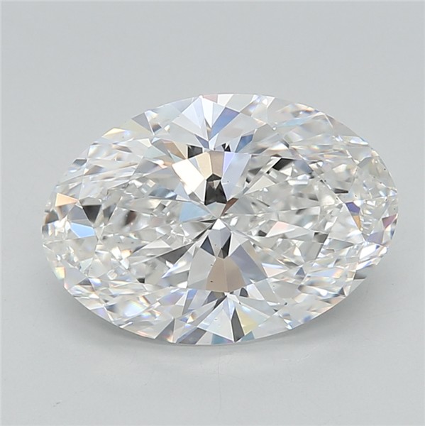 3.06 ct. oval Lab Grown Diamond front image