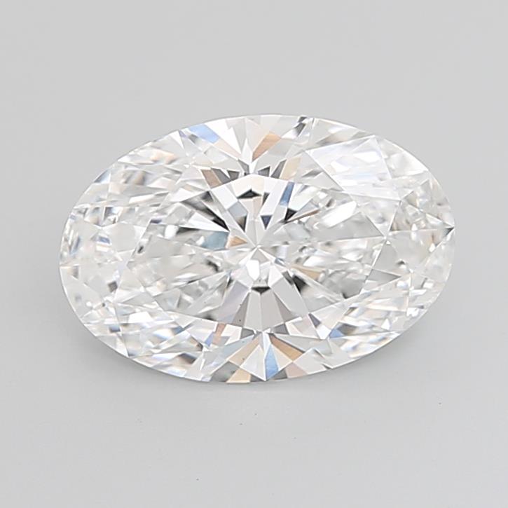5.06 ct. oval Lab Grown Diamond front image