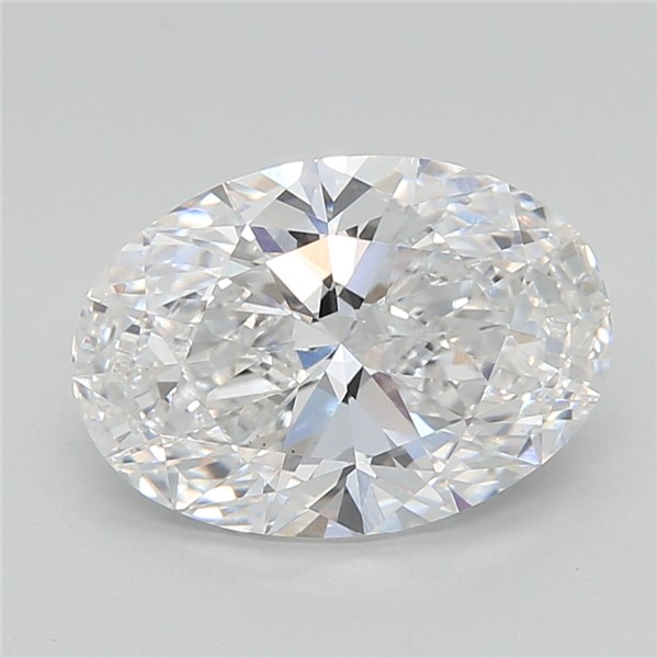 3.02 ct. oval Lab Grown Diamond front image