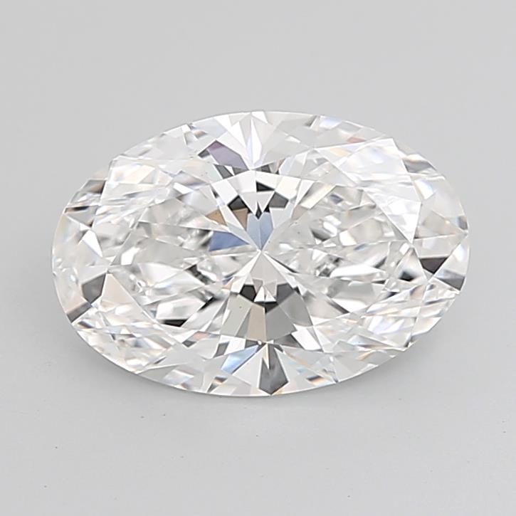 4.08 ct. oval Lab Grown Diamond front image