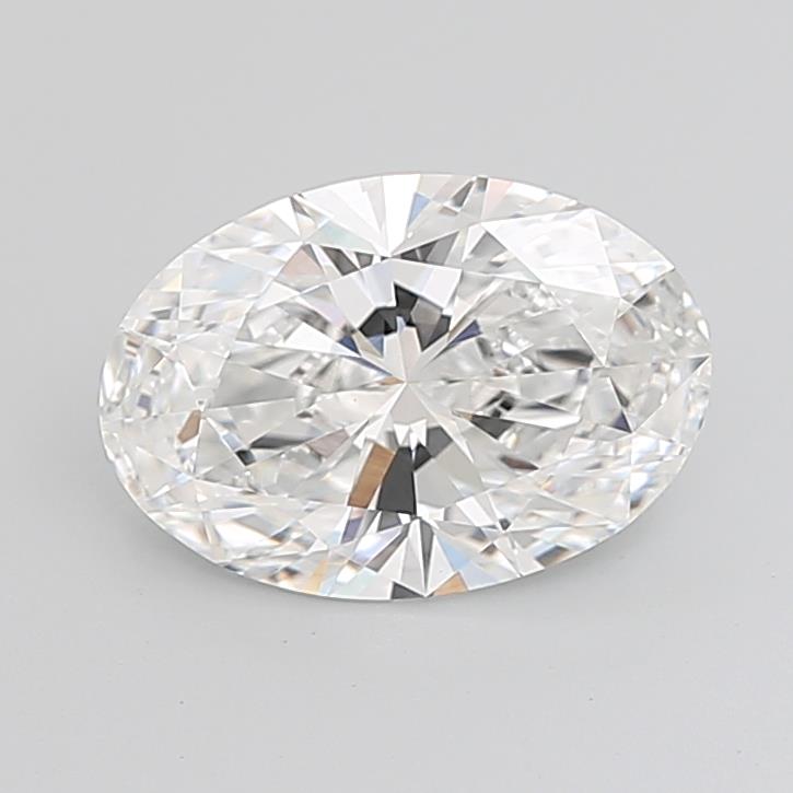 5.07 ct. oval Lab Grown Diamond front image
