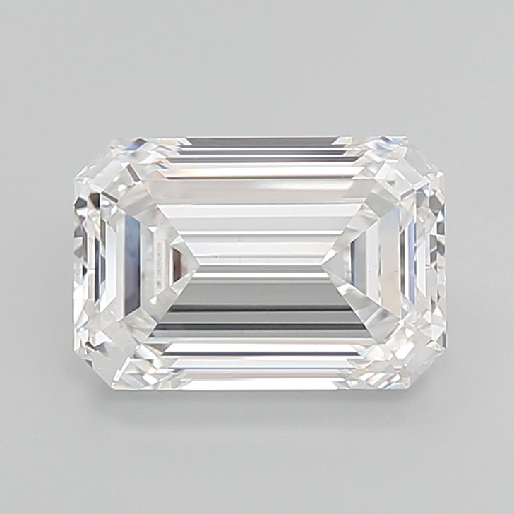 6.10 ct. emerald Lab Grown Diamond front image