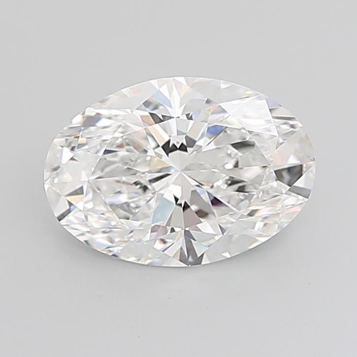 5.07 ct. oval Lab Grown Diamond front image
