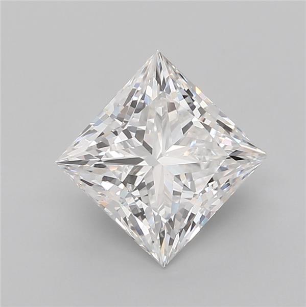 3.08 ct. princess Lab Grown Diamond front image