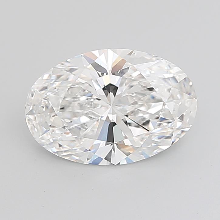 5.06 ct. oval Lab Grown Diamond front image