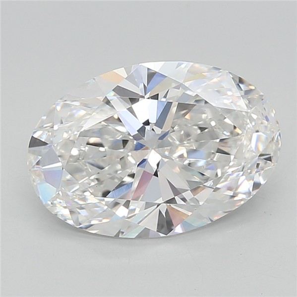 3.05 ct. oval Lab Grown Diamond front image