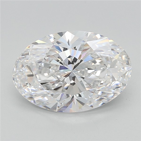 3.06 ct. oval Lab Grown Diamond front image