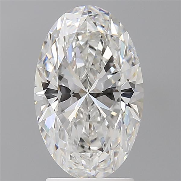 2.56 ct. oval Lab Grown Diamond front image