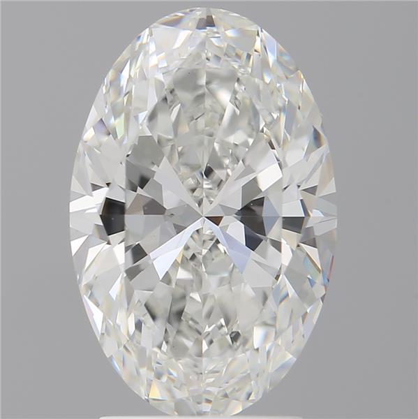 3.02 ct. oval Lab Grown Diamond front image
