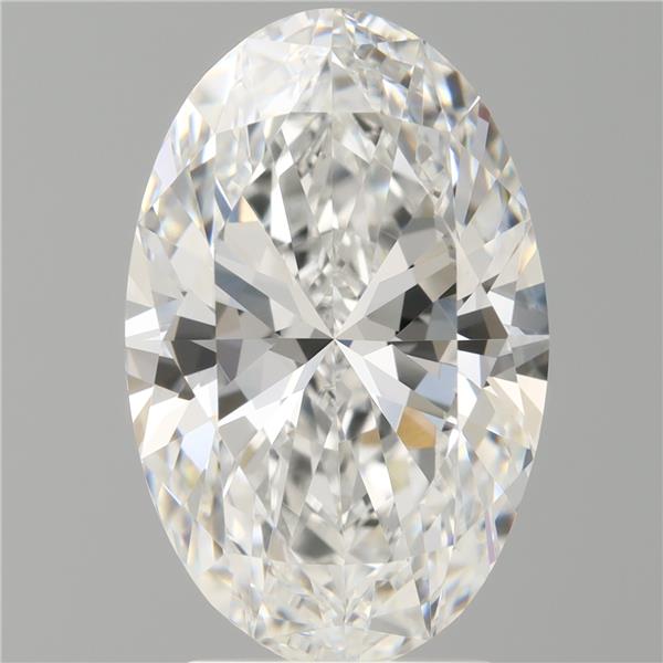 3.52 ct. oval Lab Grown Diamond front image