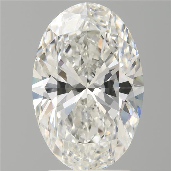 3.03 ct. oval Lab Grown Diamond front image