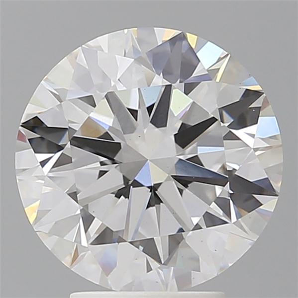 4.05 ct. round Lab Grown Diamond front image