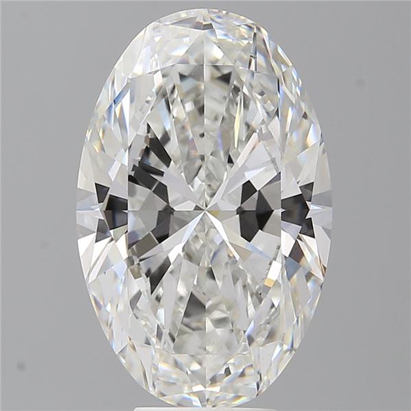 7.52 ct. oval Lab Grown Diamond front image