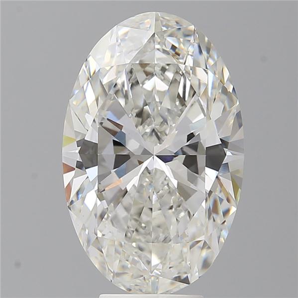 7.07 ct. oval Lab Grown Diamond front image