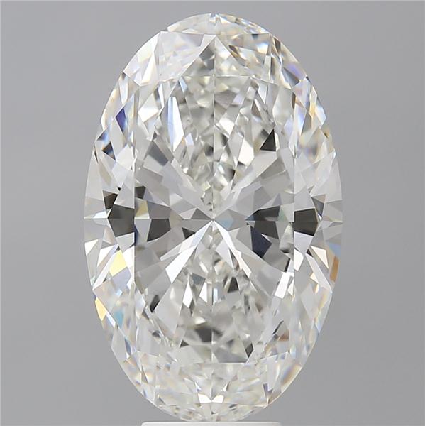 8.10 ct. oval Lab Grown Diamond front image