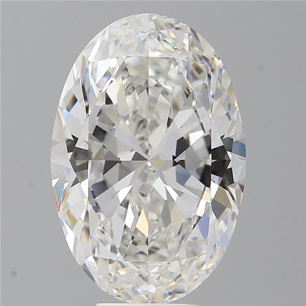 8.10 ct. oval Lab Grown Diamond front image