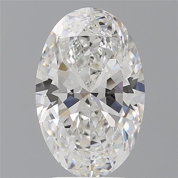 3.58 ct. oval Lab Grown Diamond front image