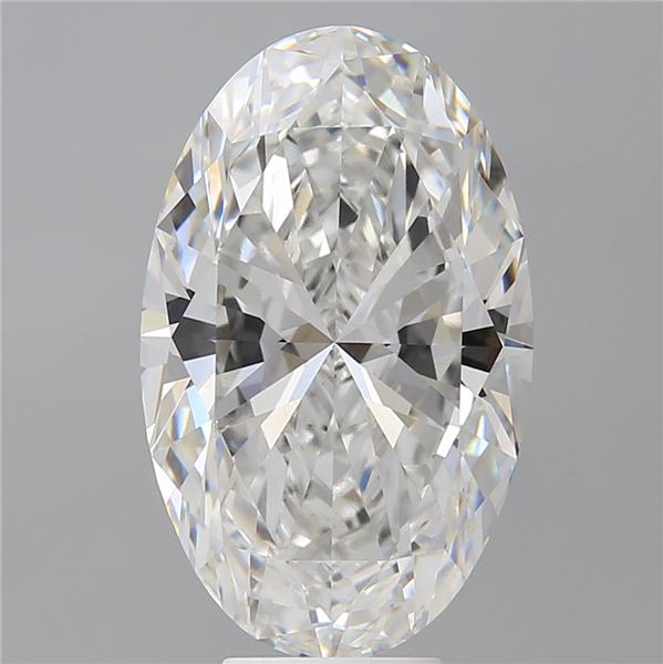 8.06 ct. oval Lab Grown Diamond front image
