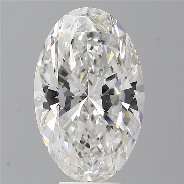7.07 ct. oval Lab Grown Diamond front image