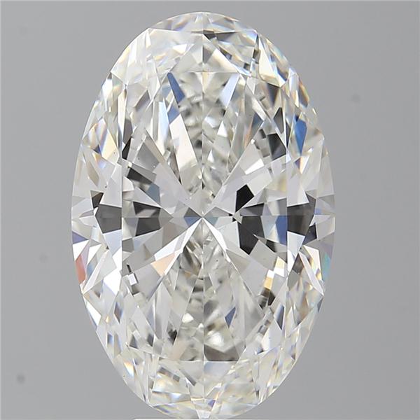 8.04 ct. oval Lab Grown Diamond front image