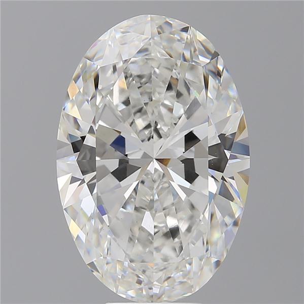 9.06 ct. oval Lab Grown Diamond front image