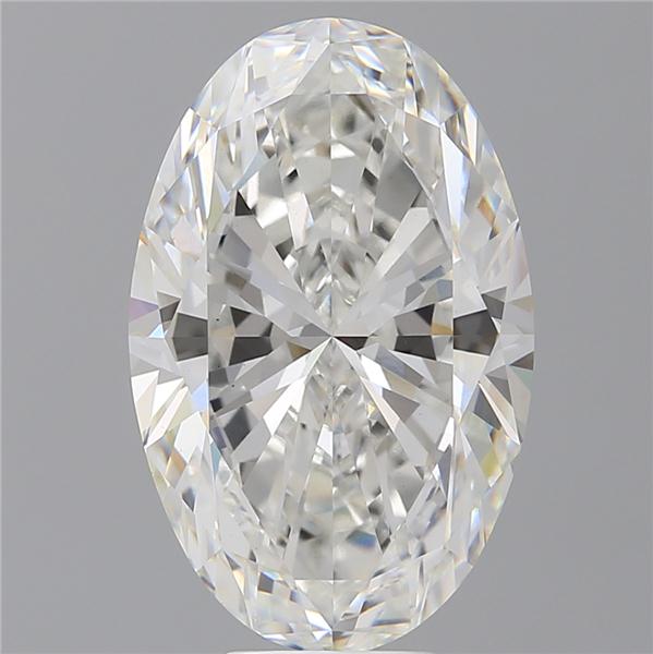 9.09 ct. oval Lab Grown Diamond front image