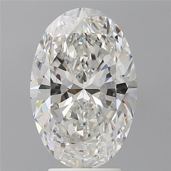 4.10 ct. oval Lab Grown Diamond front image