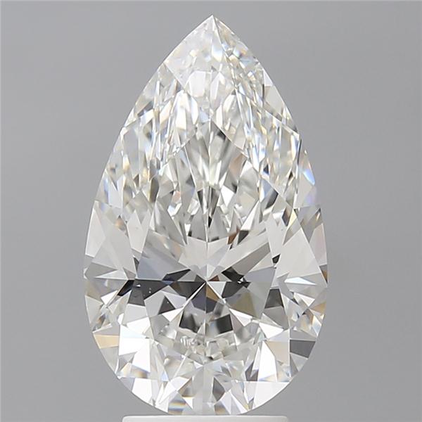 4.09 ct. pear Lab Grown Diamond front image