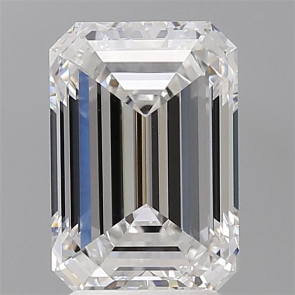 3.03 ct. emerald Lab Grown Diamond front image