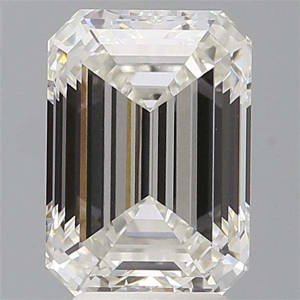 4.06 ct. emerald Lab Grown Diamond front image