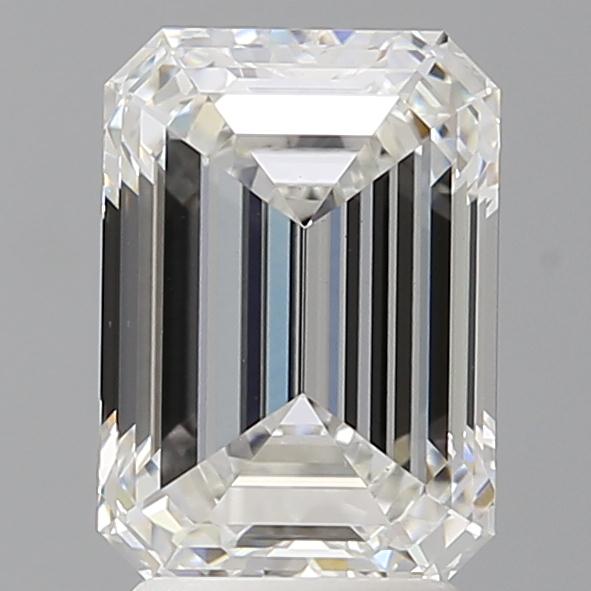 3.09 ct. emerald Lab Grown Diamond front image