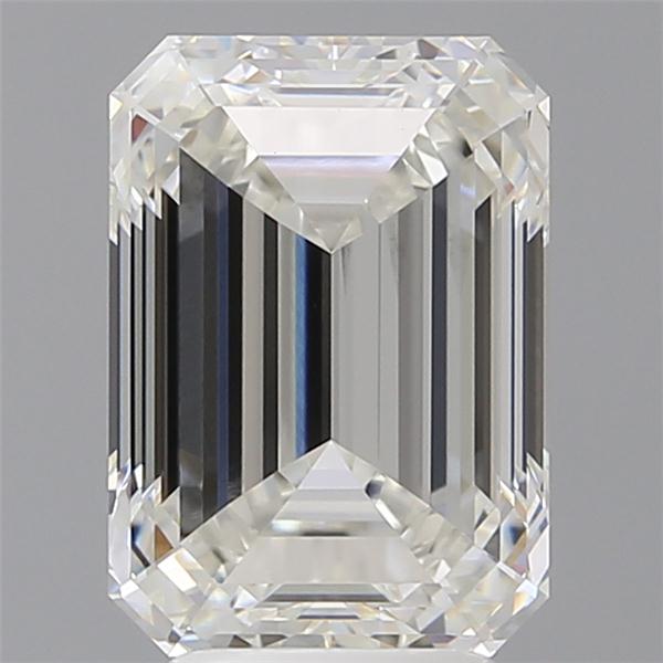 4.56 ct. emerald Lab Grown Diamond front image