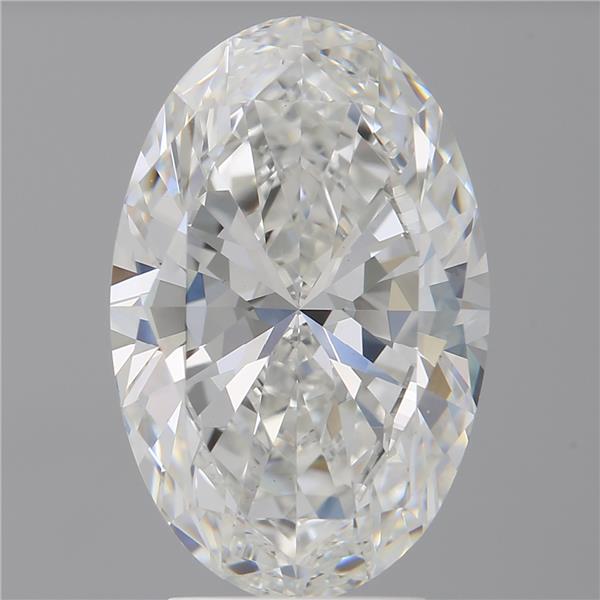 4.06 ct. oval Lab Grown Diamond front image