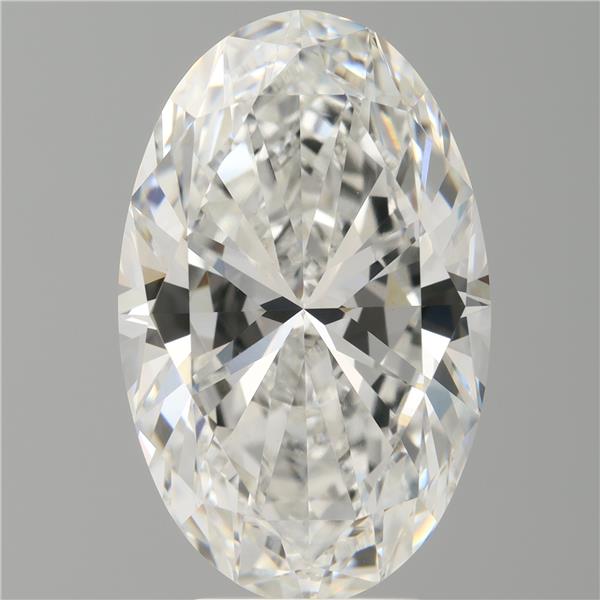 6.02 ct. oval Lab Grown Diamond front image