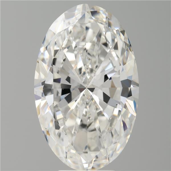 8.01 ct. oval Lab Grown Diamond front image