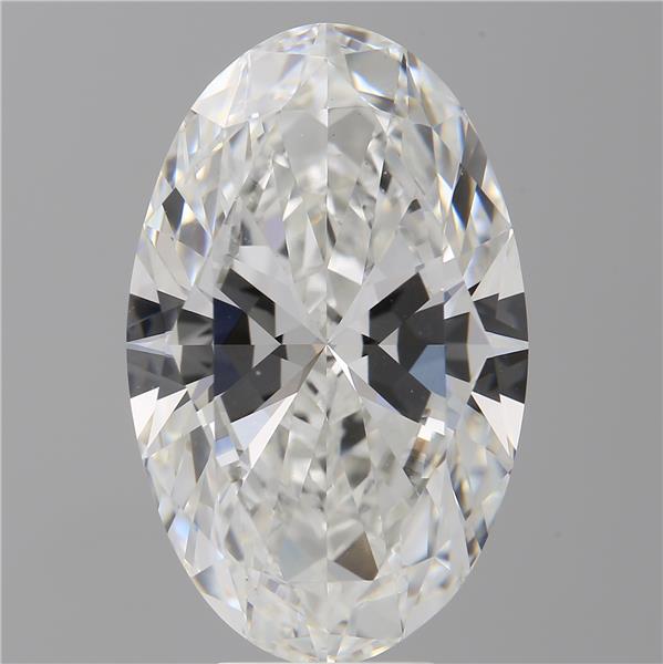 8.01 ct. oval Lab Grown Diamond front image