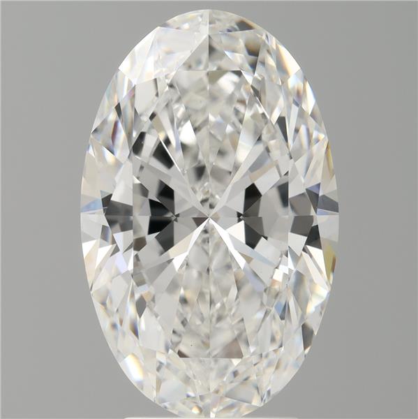 4.10 ct. oval Lab Grown Diamond front image