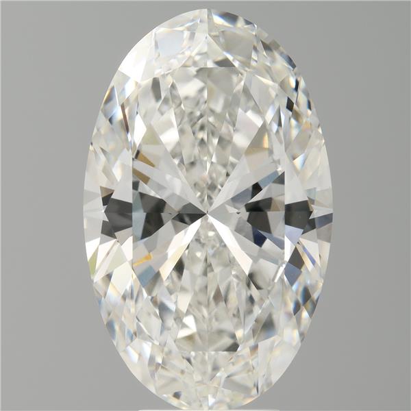 7.04 ct. oval Lab Grown Diamond front image