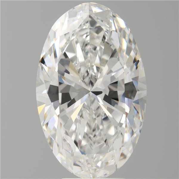6.54 ct. oval Lab Grown Diamond front image