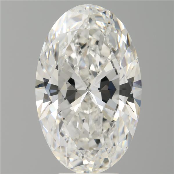 7.09 ct. oval Lab Grown Diamond front image