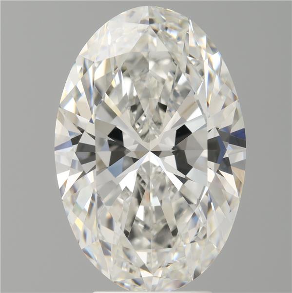 5.06 ct. oval Lab Grown Diamond front image