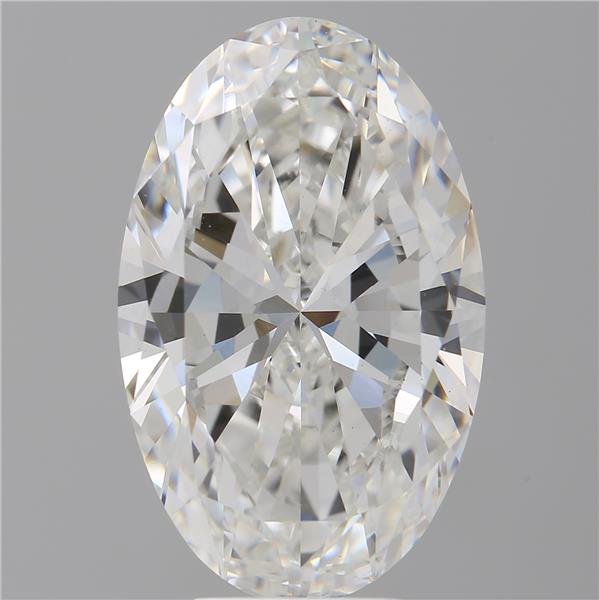 7.00 ct. oval Lab Grown Diamond front image