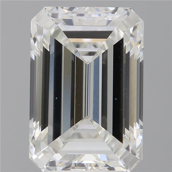 5.03 ct. emerald Lab Grown Diamond front image