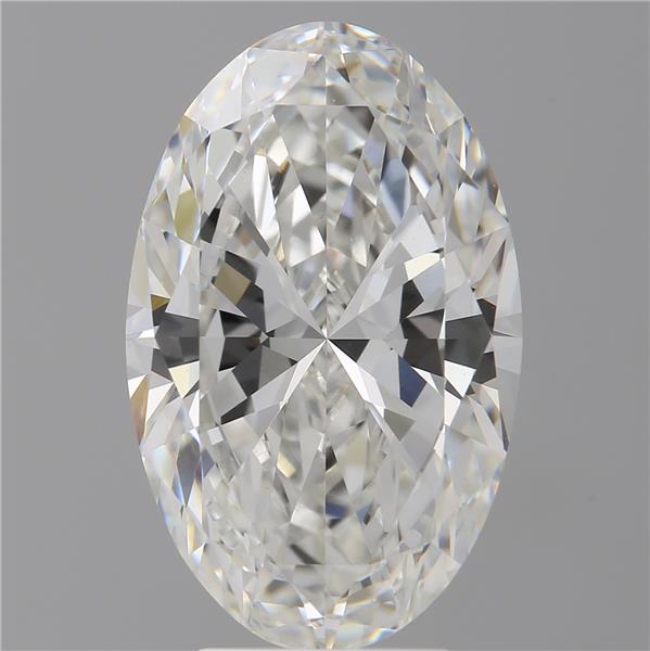 5.05 ct. oval Lab Grown Diamond front image