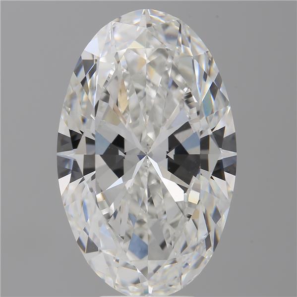 8.04 ct. oval Lab Grown Diamond front image